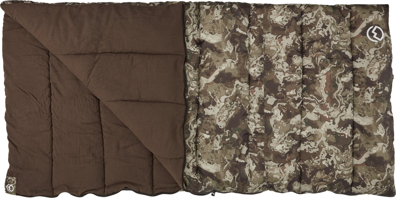 Magellan Outdoors 30D Oversize Veil Camo Sleeping Bag                                                                            - view number 1 selected