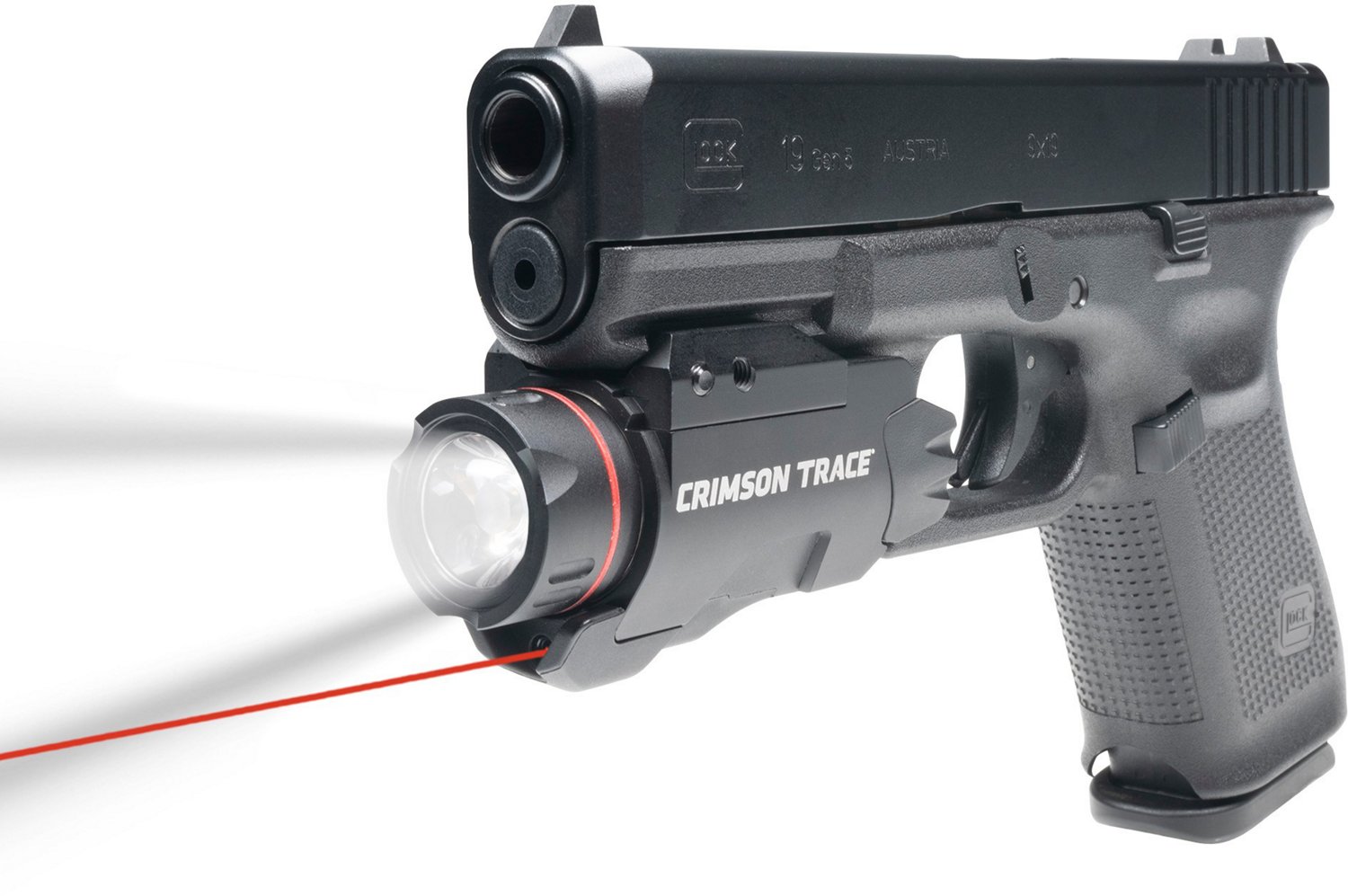 Crimson Trace CMR-207 Rail Master Pro Universal Red Laser Sight and Tactical Light                                               - view number 5