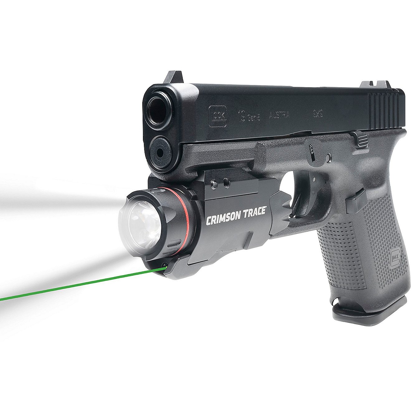 Crimson Trace CMR-207 Rail Master Pro Universal Green Laser Sight and Tactical Light                                             - view number 5