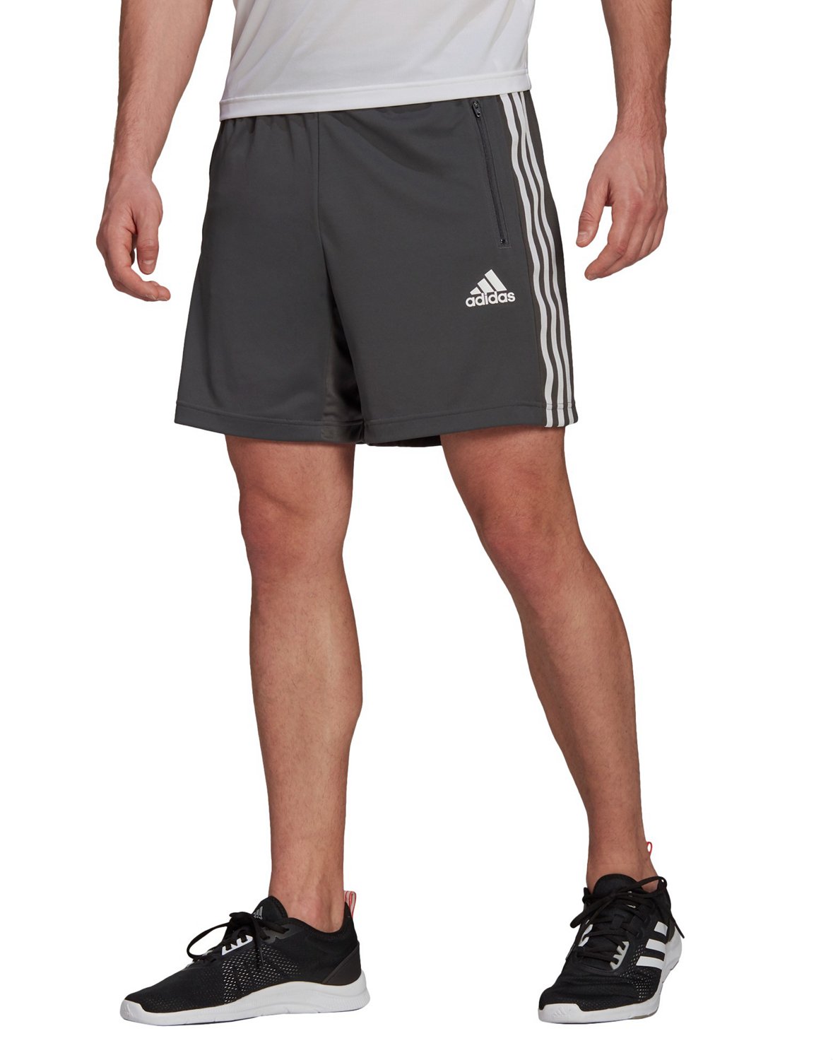 gastar diccionario Contratista Adidas Men's 3-Stripes Shorts | Academy
