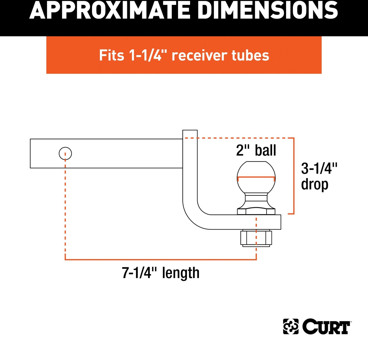 CURT Towing Starter Kit with 2 in Ball Academy