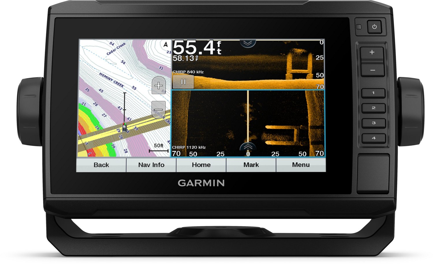 Garmin ECHOMAP UHD 73sv Touchscreen Chartplotter with Transducer Academy