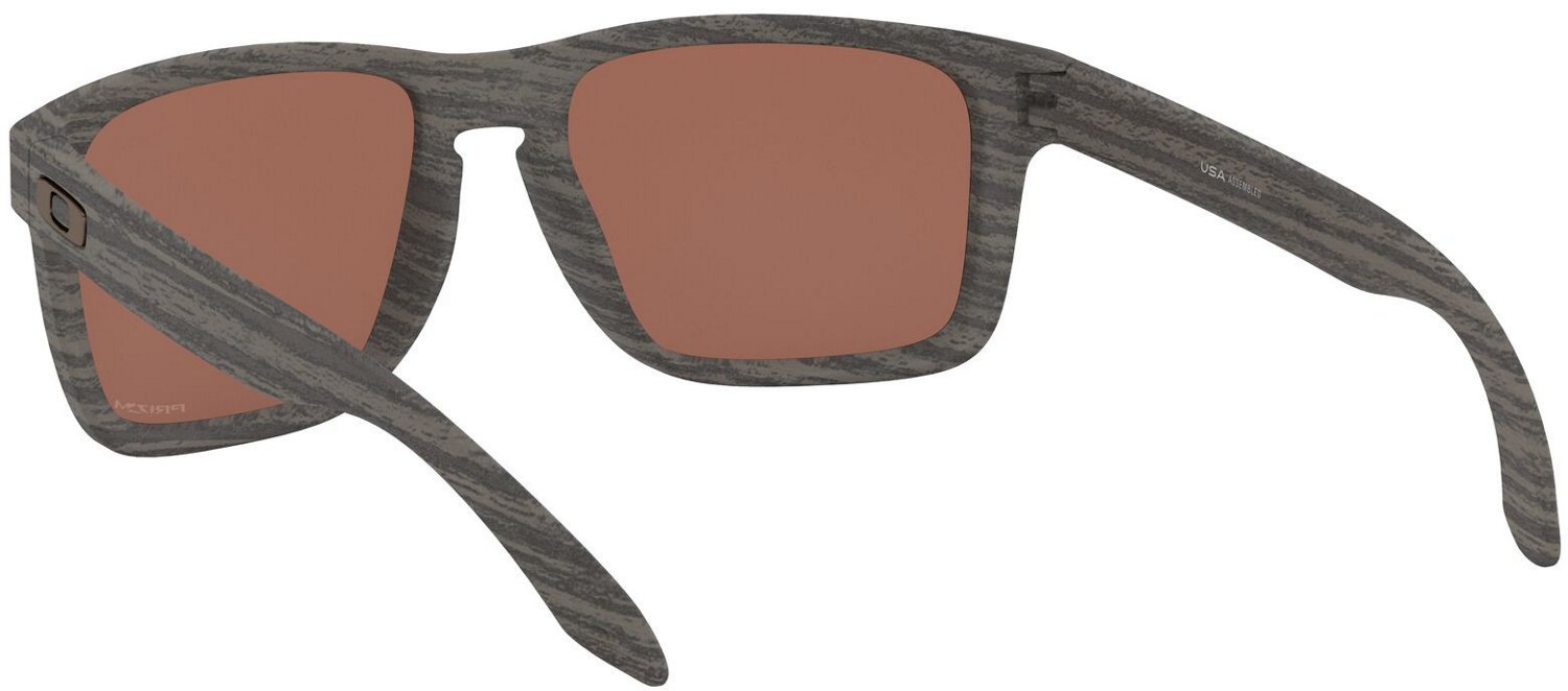Oakley Holbrook XL Woodgrain Polarized Sunglasses                                                                                - view number 6