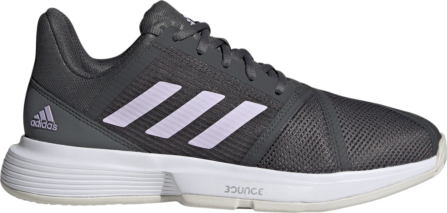 adidas Women's CourtJam Bounce Tennis Shoes Academy