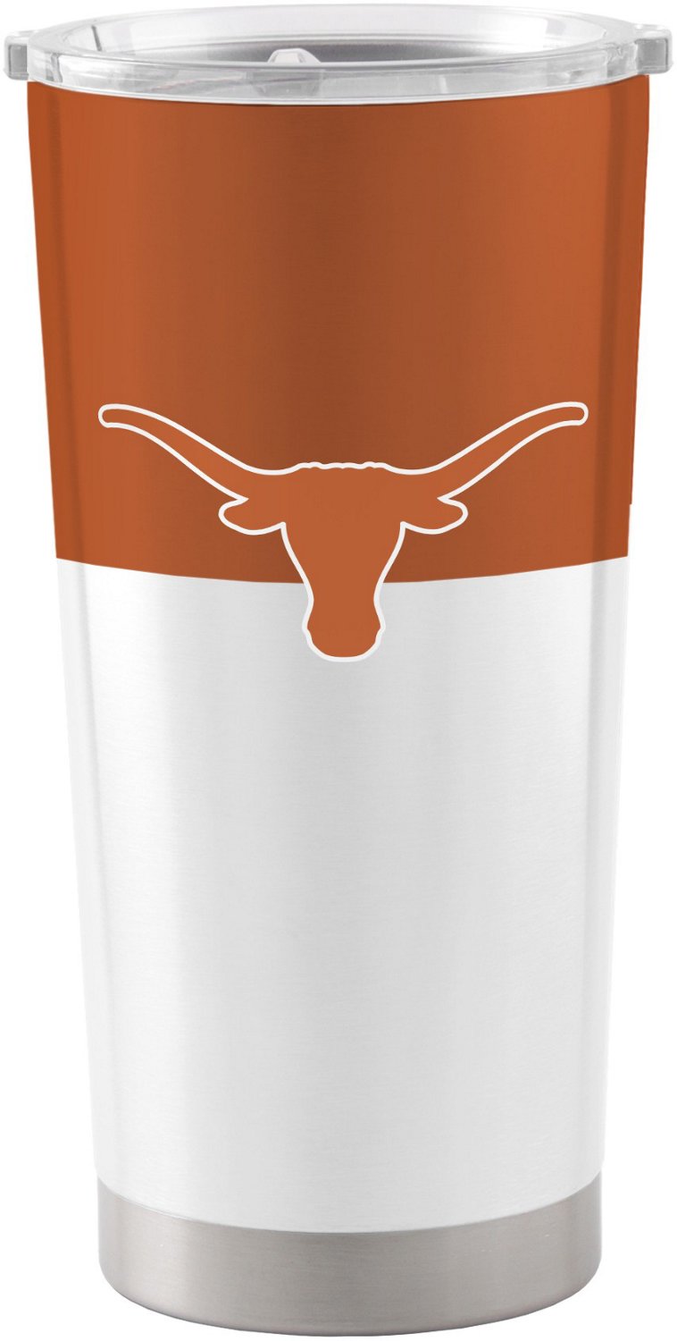 Logo University of Texas Colorblock 20 oz Stainless Tumbler - view number 1
