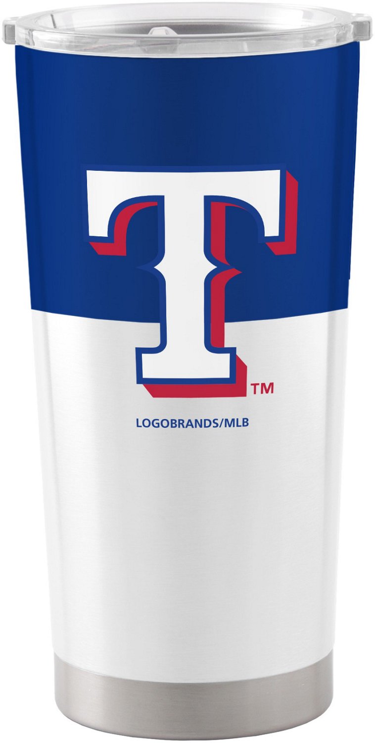 Logo Texas Rangers Colorblock 20 oz Stainless Tumbler