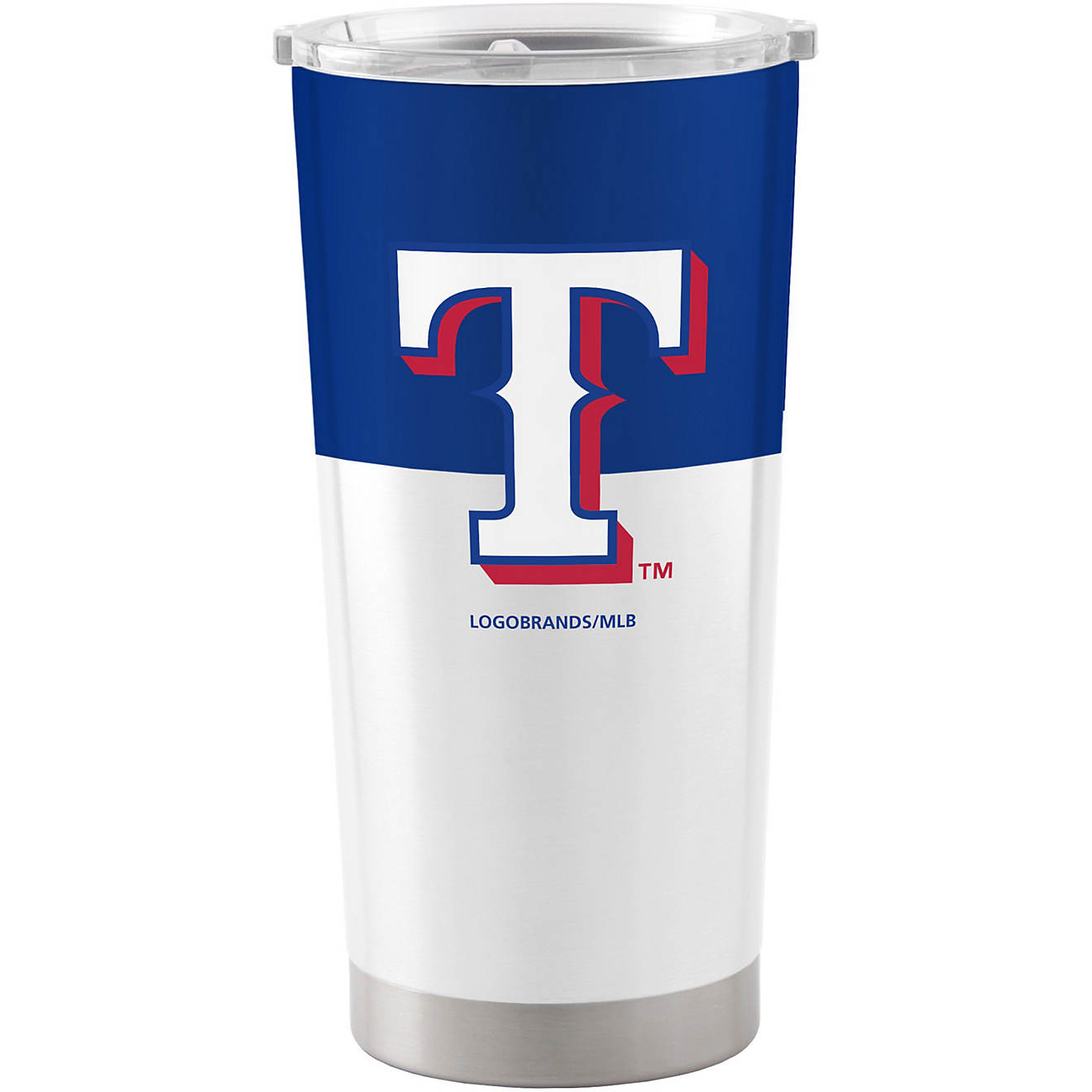 Logo Texas Rangers Colorblock 20 oz Stainless Tumbler                                                                            - view number 1