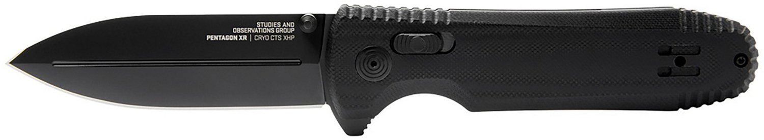 SOG Pentagon MK3 Blackout Folding Knife                                                                                          - view number 4