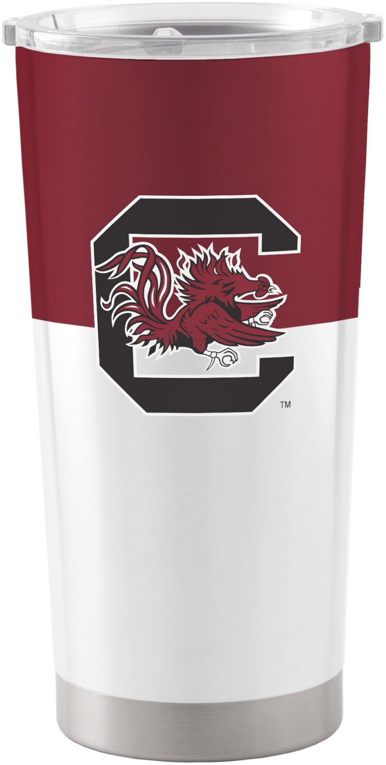 Logo University of South Carolina Colorblock 20 oz Stainless Tumbler