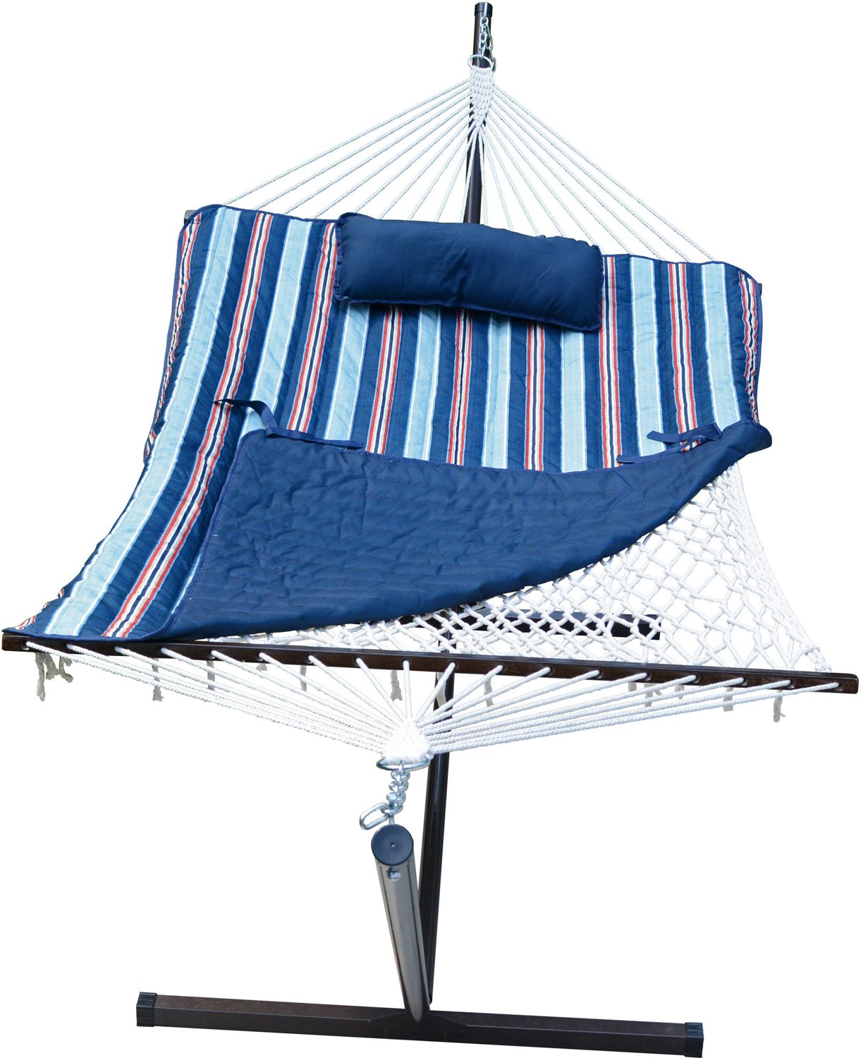 Algoma Cotton Rope Hammock Stand, Pad and Pillow Combination                                                                     - view number 1 selected