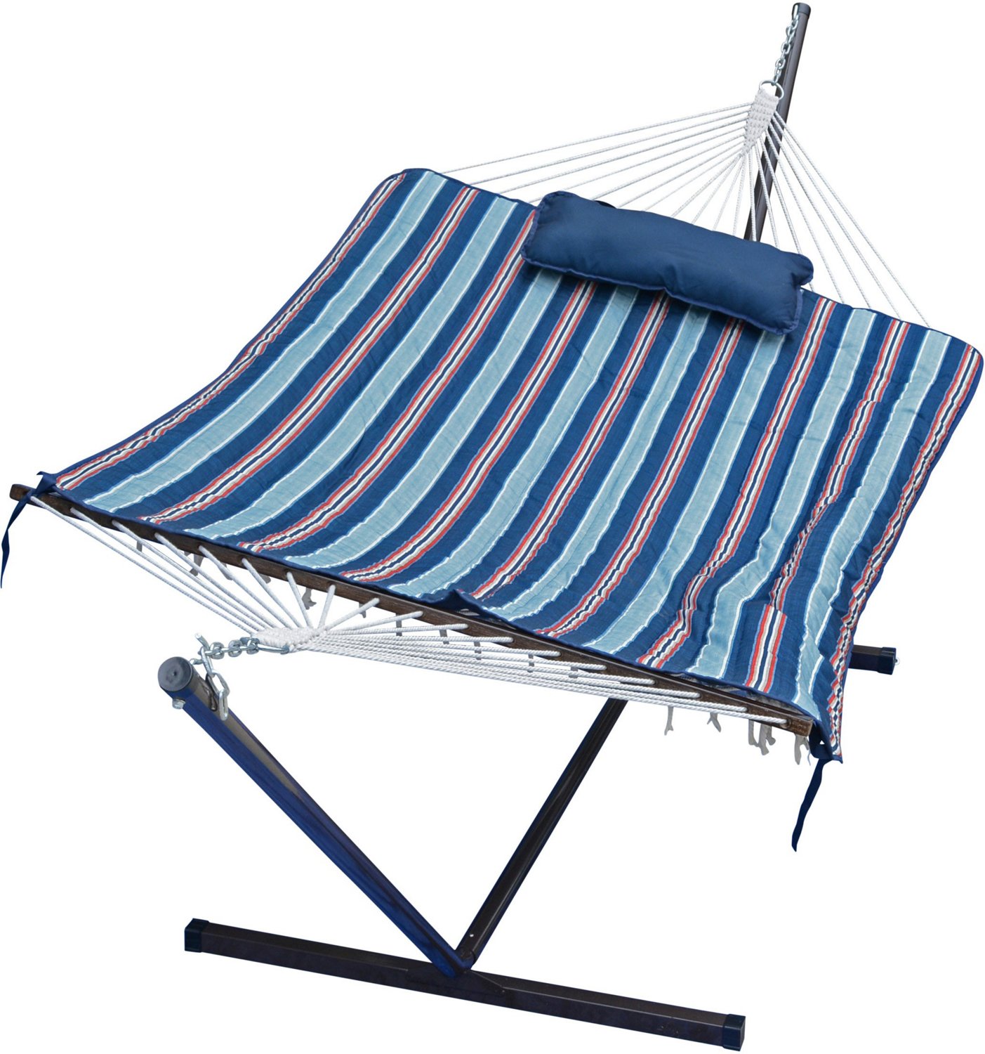 Algoma Cotton Rope Hammock Stand, Pad and Pillow Combination                                                                     - view number 2