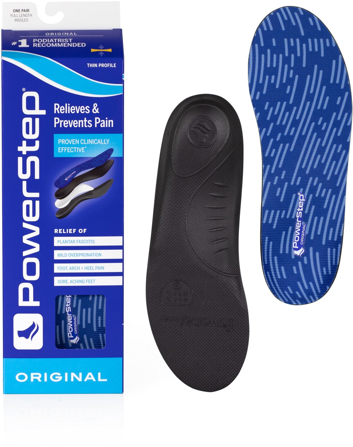 Powerstep Original Shoe Insoles Free Shipping at Academy