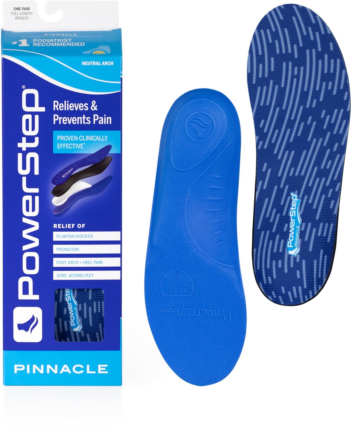 Powerstep Pinnacle Neutral Arch Shoe Insoles - view number 8