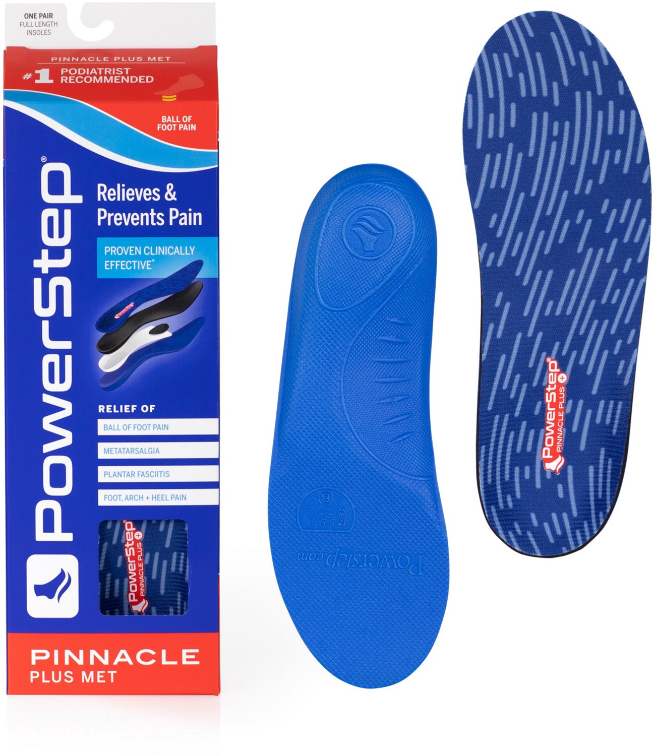 Powerstep Pinnacle Plus Met Shoe Insoles - view number 8