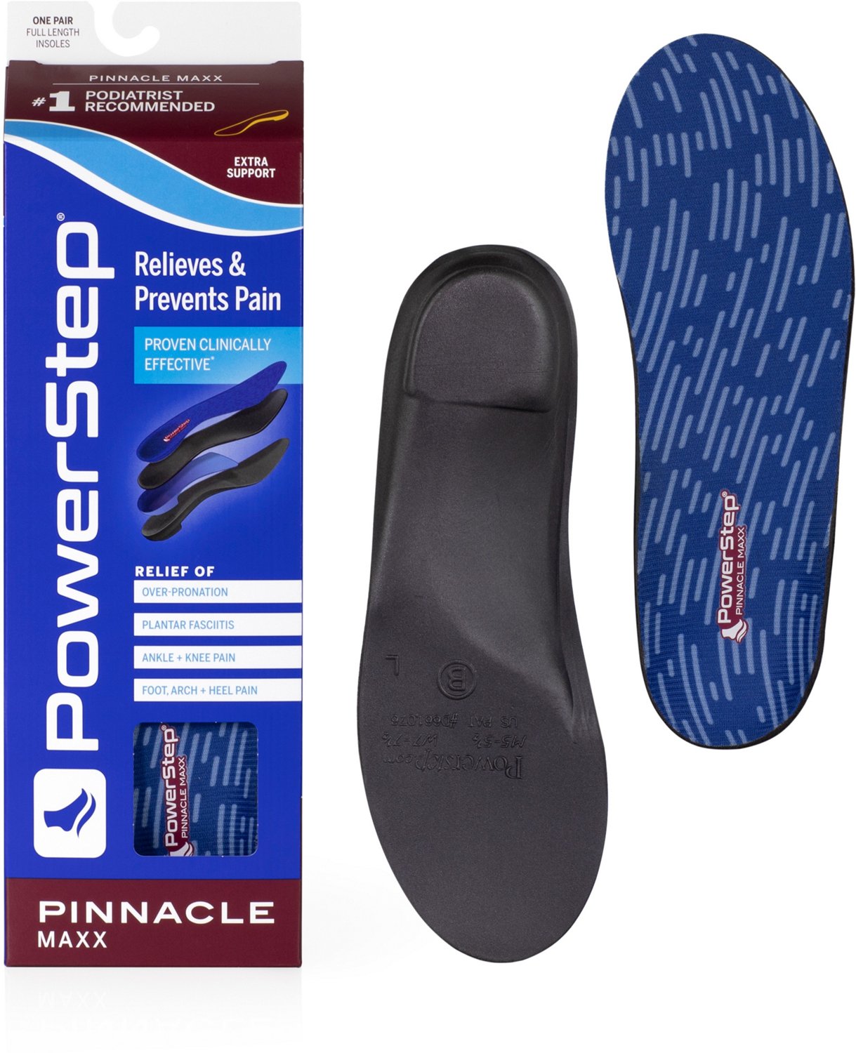 Powerstep Pinnacle Maxx Shoe Insoles | Free Shipping at Academy