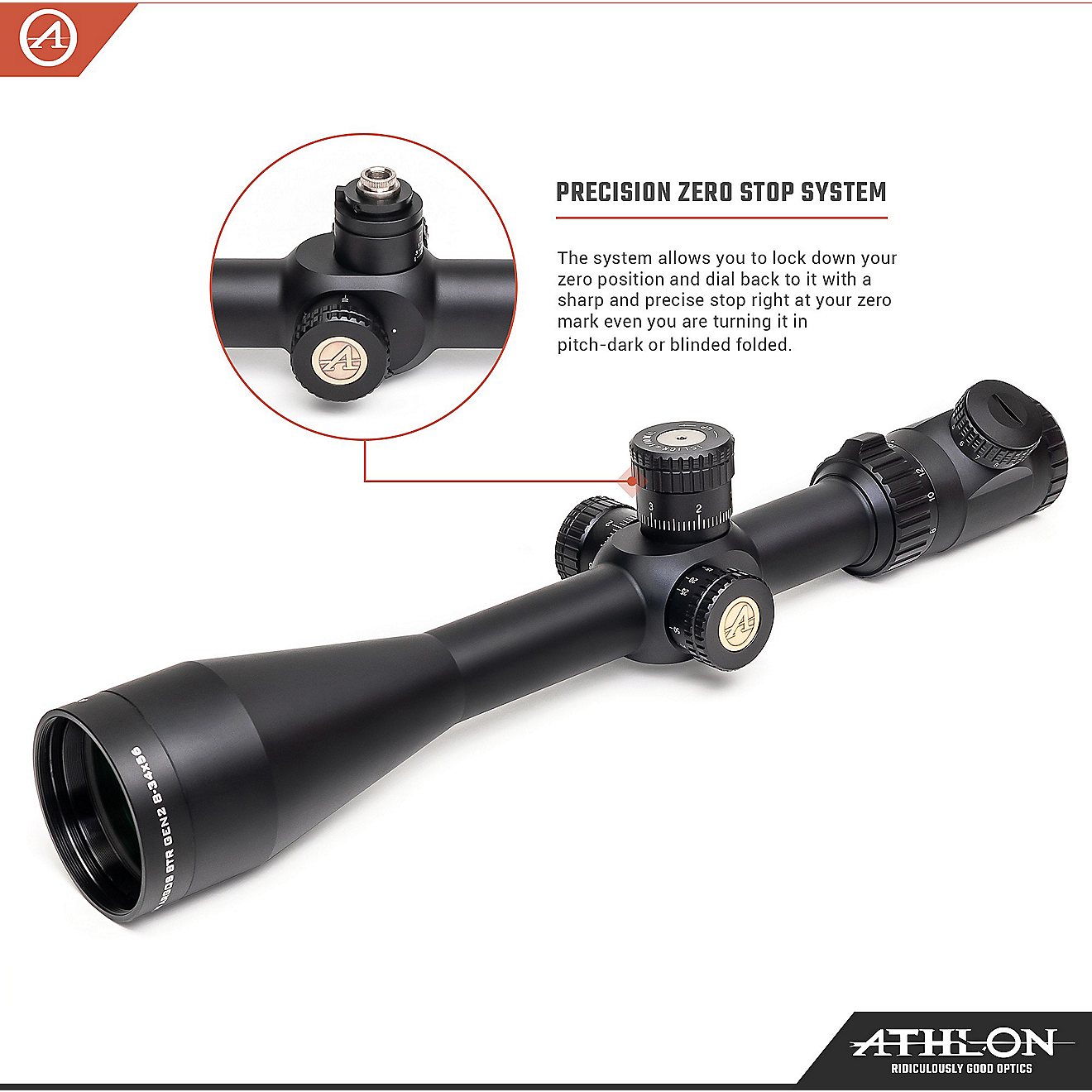 Athlon Optics Argos HMR 4-20x50 Riflescope                                                                                       - view number 4