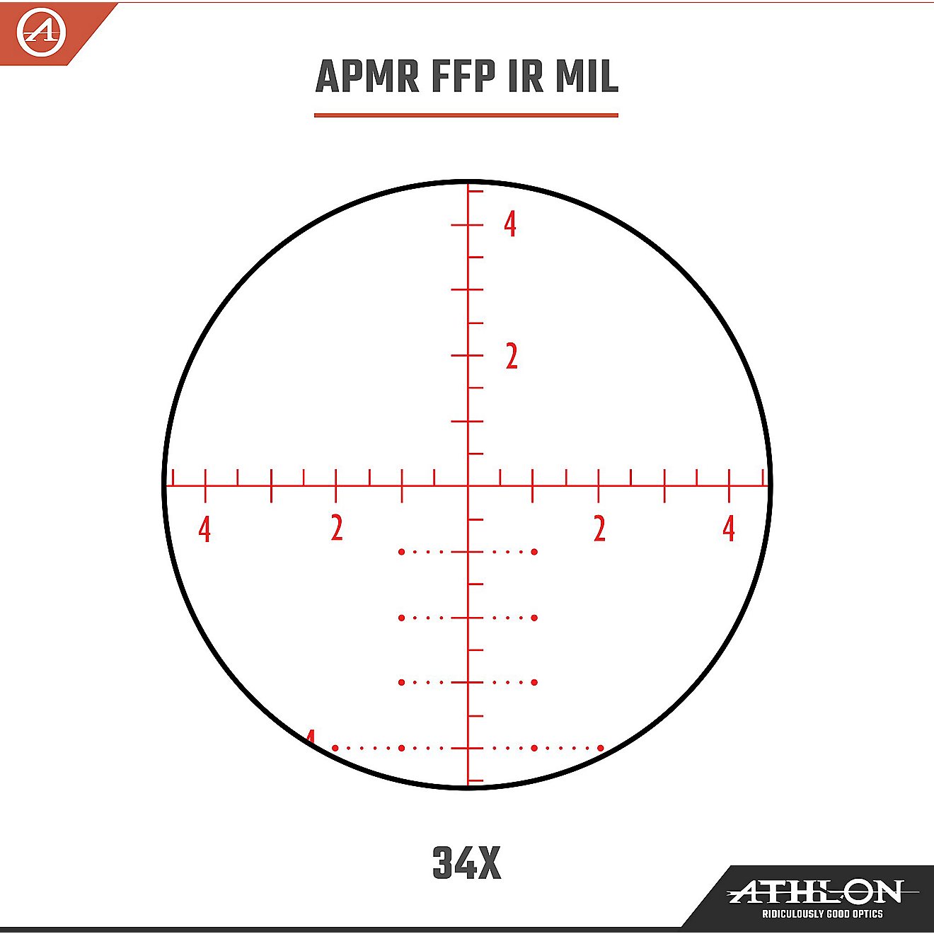 Athlon Optics Argos HMR 4-20x50 Riflescope                                                                                       - view number 6