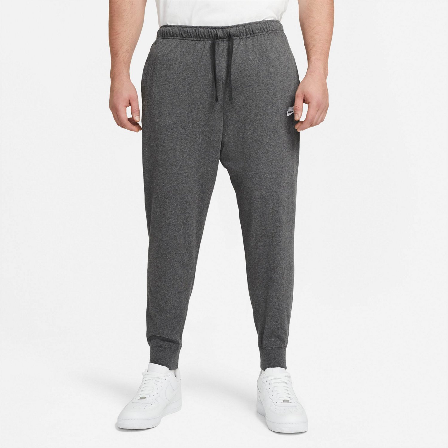 Mens nike jersey joggers best sale