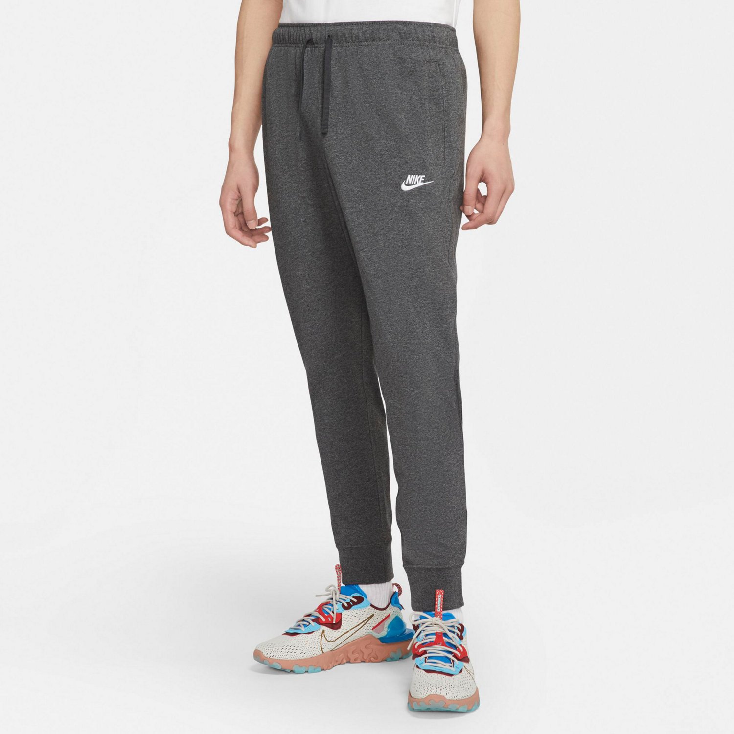 Nike Men s Sportswear Club Jersey Jogger Pants Academy