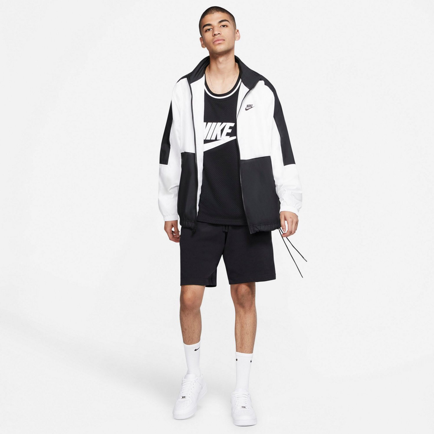 nike men's sportswear club jersey graphic shorts