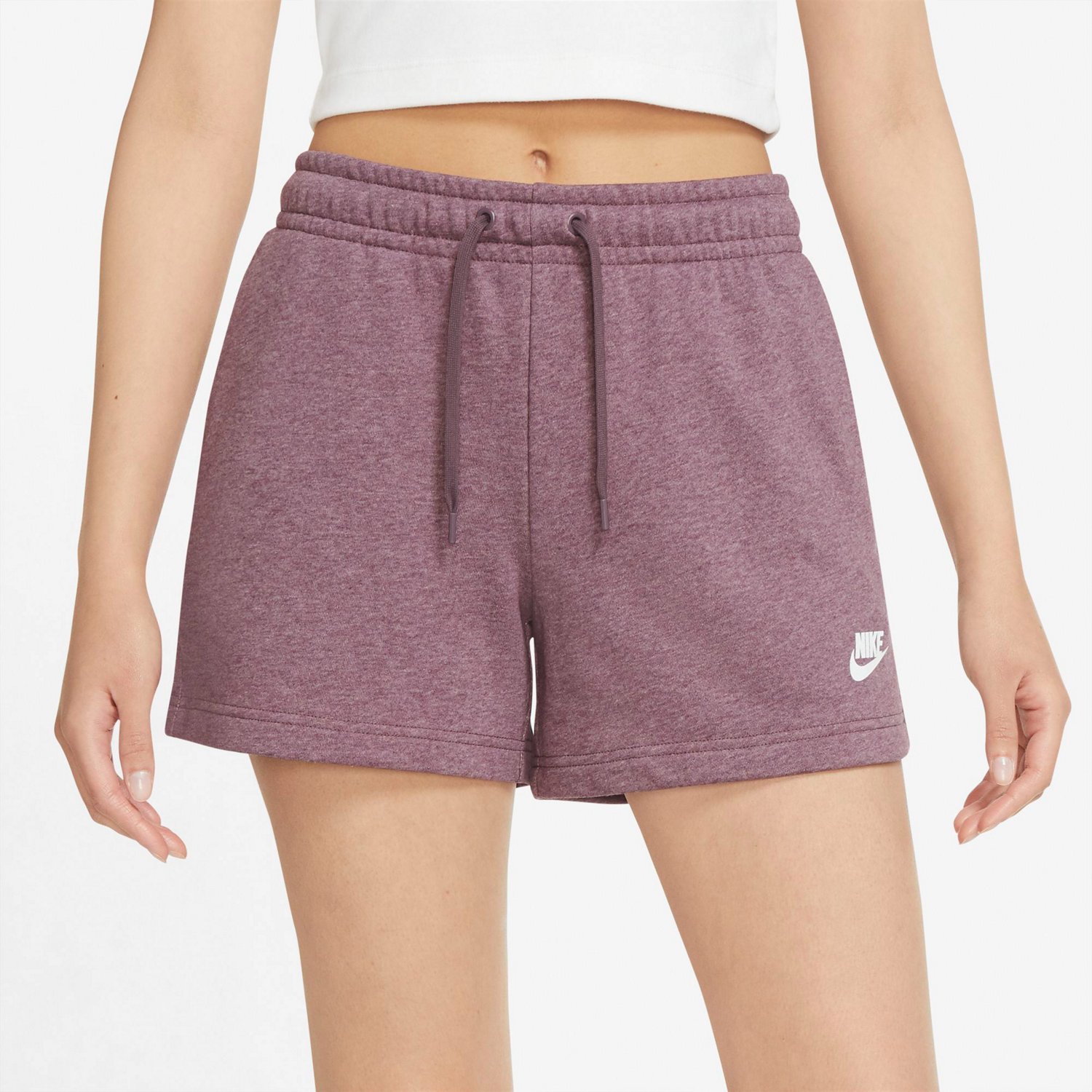 Nike Women's Sportswear Club Fleece Blue Shorts