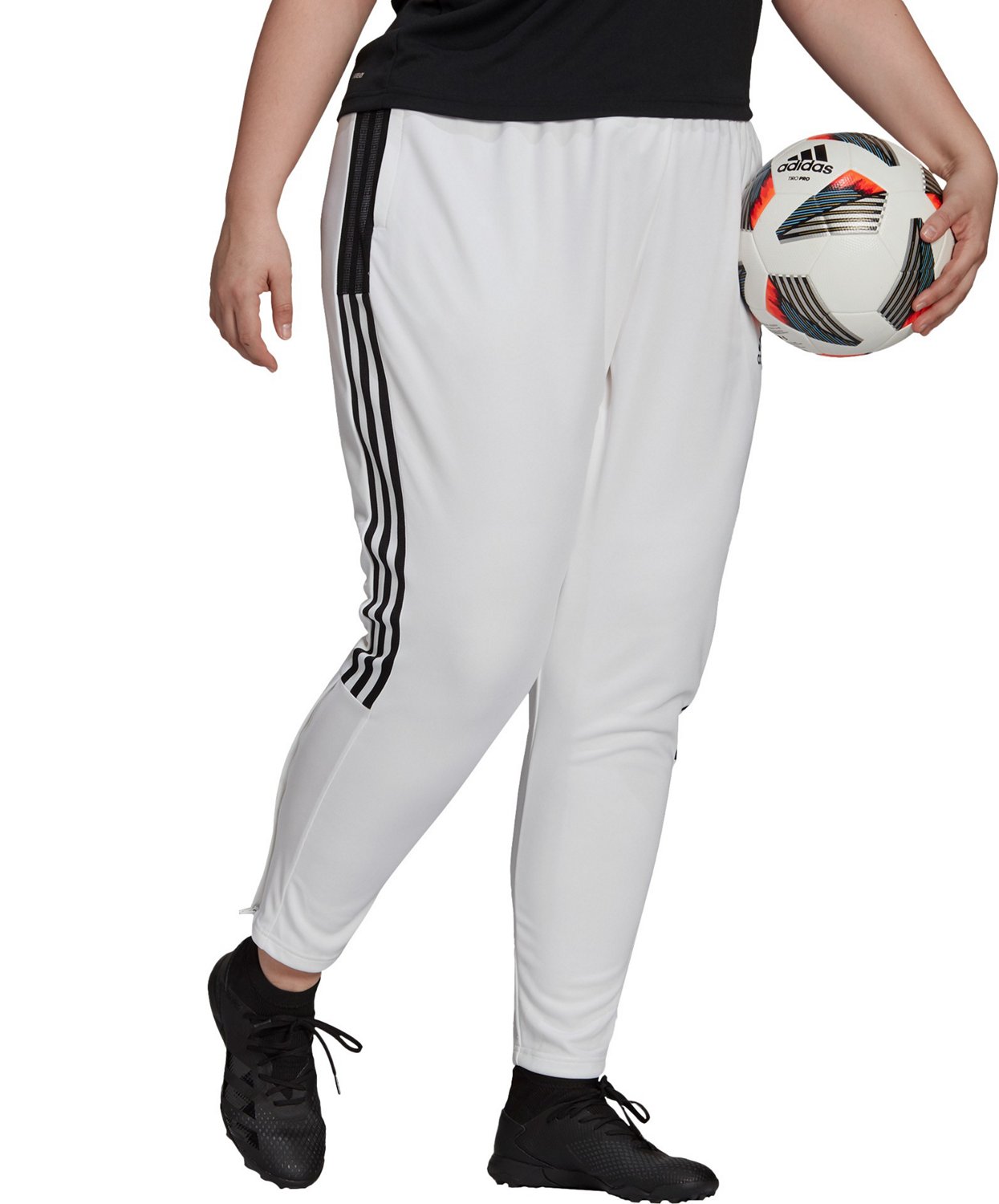 adidas Women's Tiro 21 Plus Size Track Pants                                                                                     - view number 2