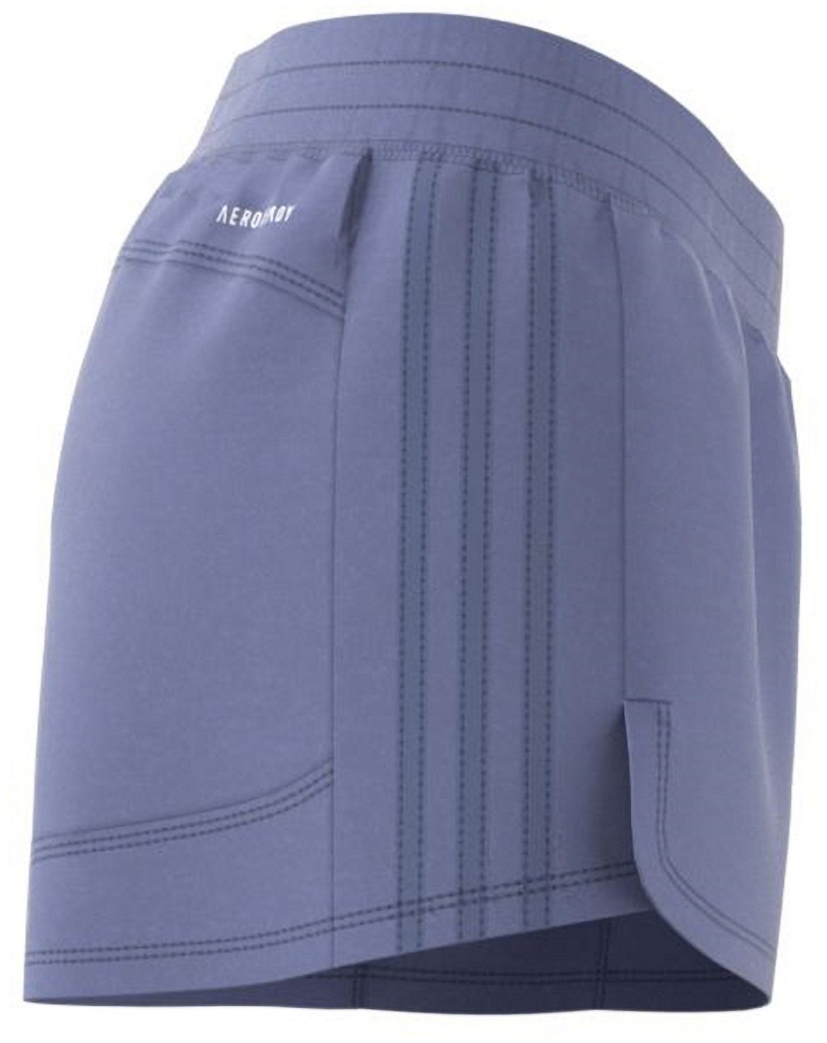 adidas Women's Pacer 3-Stripes Woven Shorts                                                                                      - view number 4
