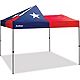Academy Sports + Outdoors 10 ft x 10 ft One Push Straight Leg Texas Flag State Canopy                                            - view number 1 selected