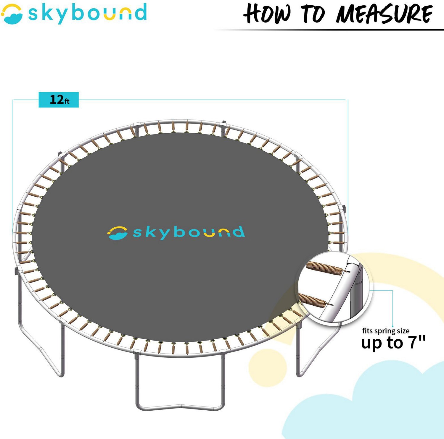 SkyBound 12 ft Universal Replacement Trampoline Pad - view number 2