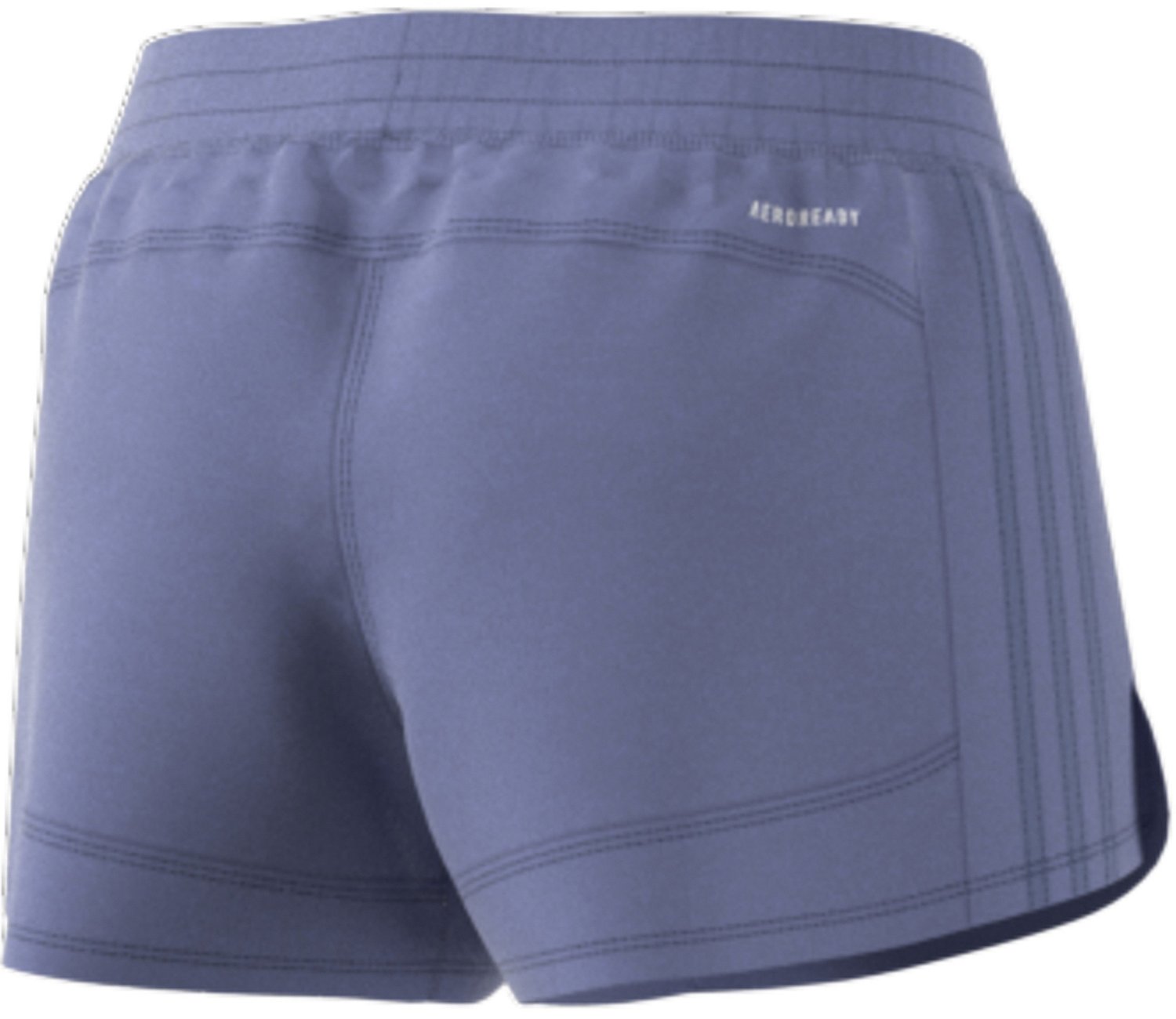 adidas Women's Pacer 3-Stripes Woven Shorts                                                                                      - view number 3