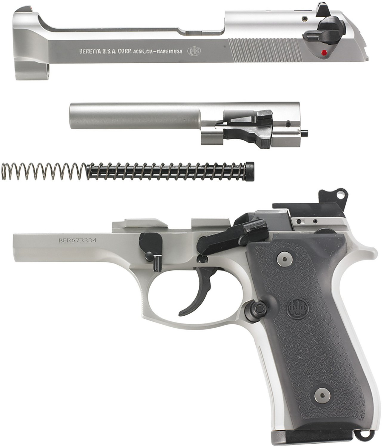 Beretta 92FS INOX 9mm Pistol - view number 4