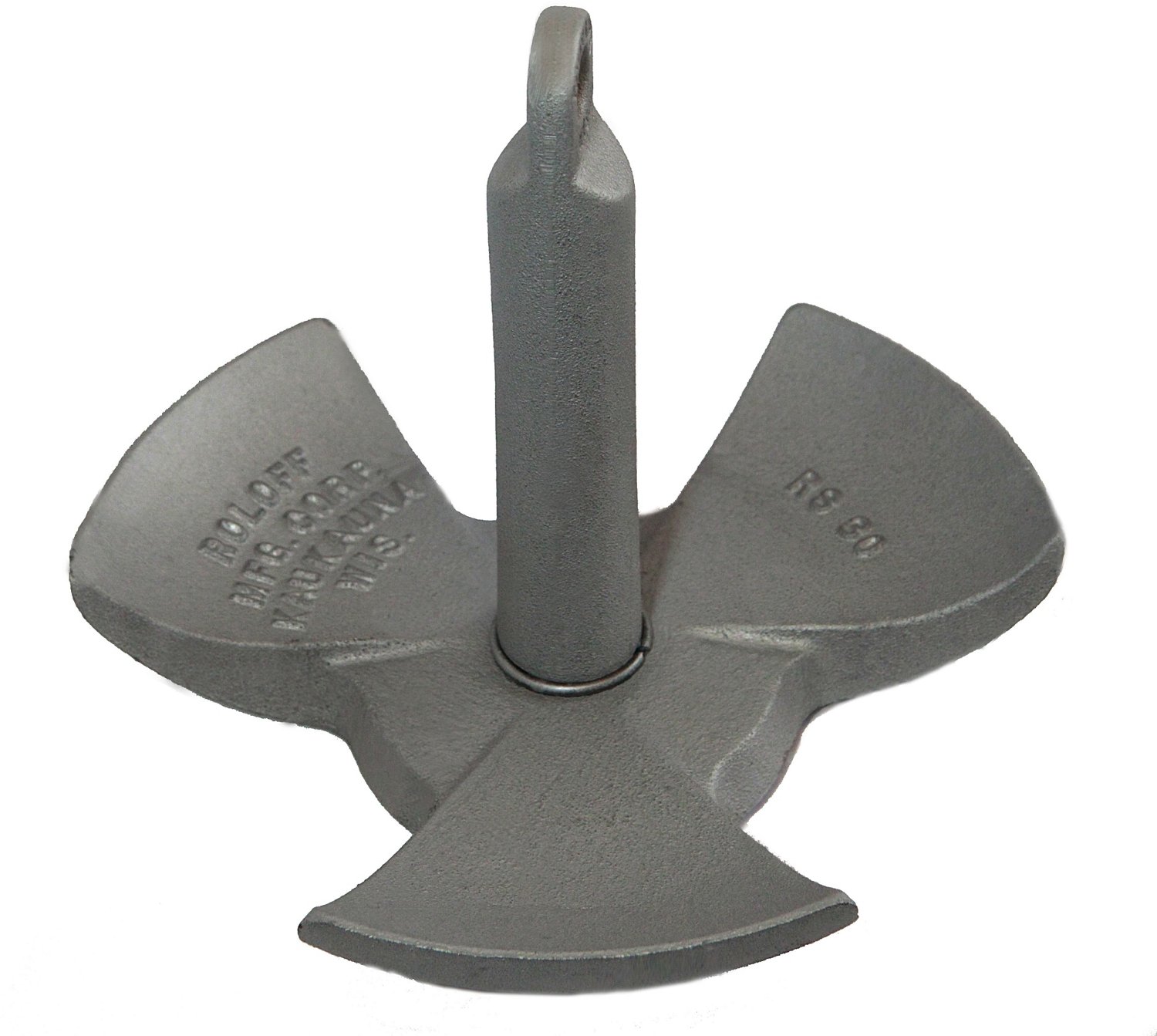 Roloff Manufacturing 30 lb Aluminum Finish River Anchor | Academy