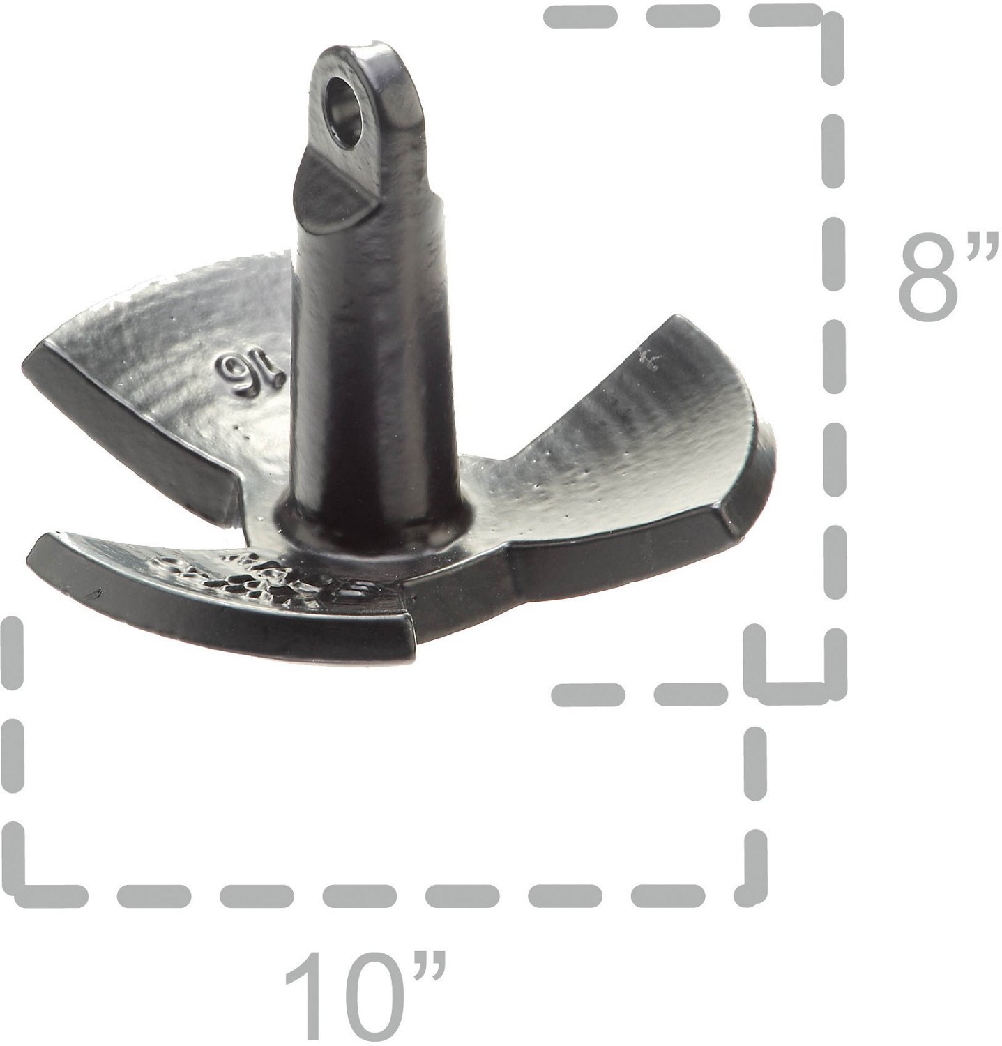 Marine Raider 16 lb. Coated River Anchor - view number 2