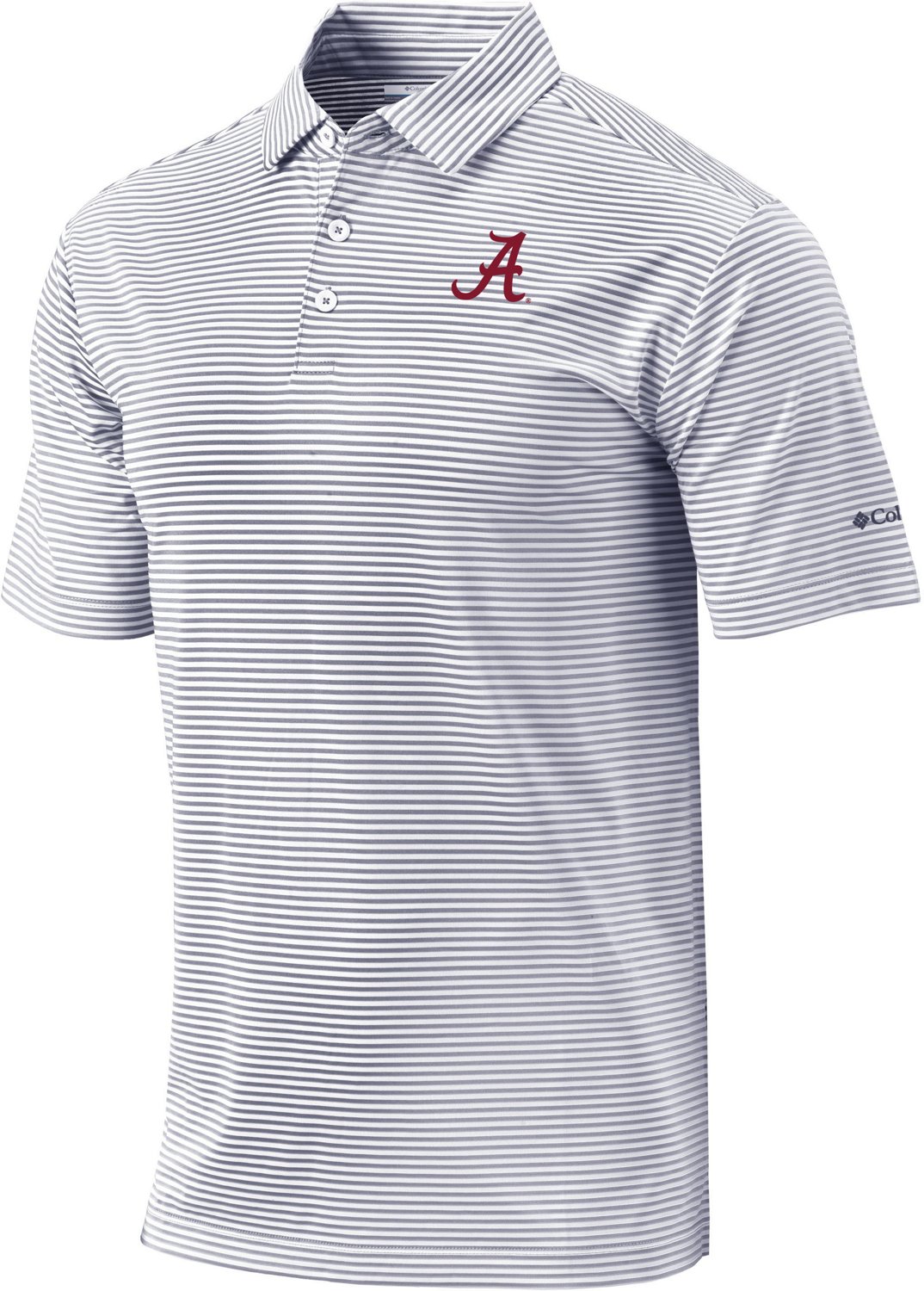 Columbia Sportswear Mens University of Alabama Club Invite Polo Shirt ...