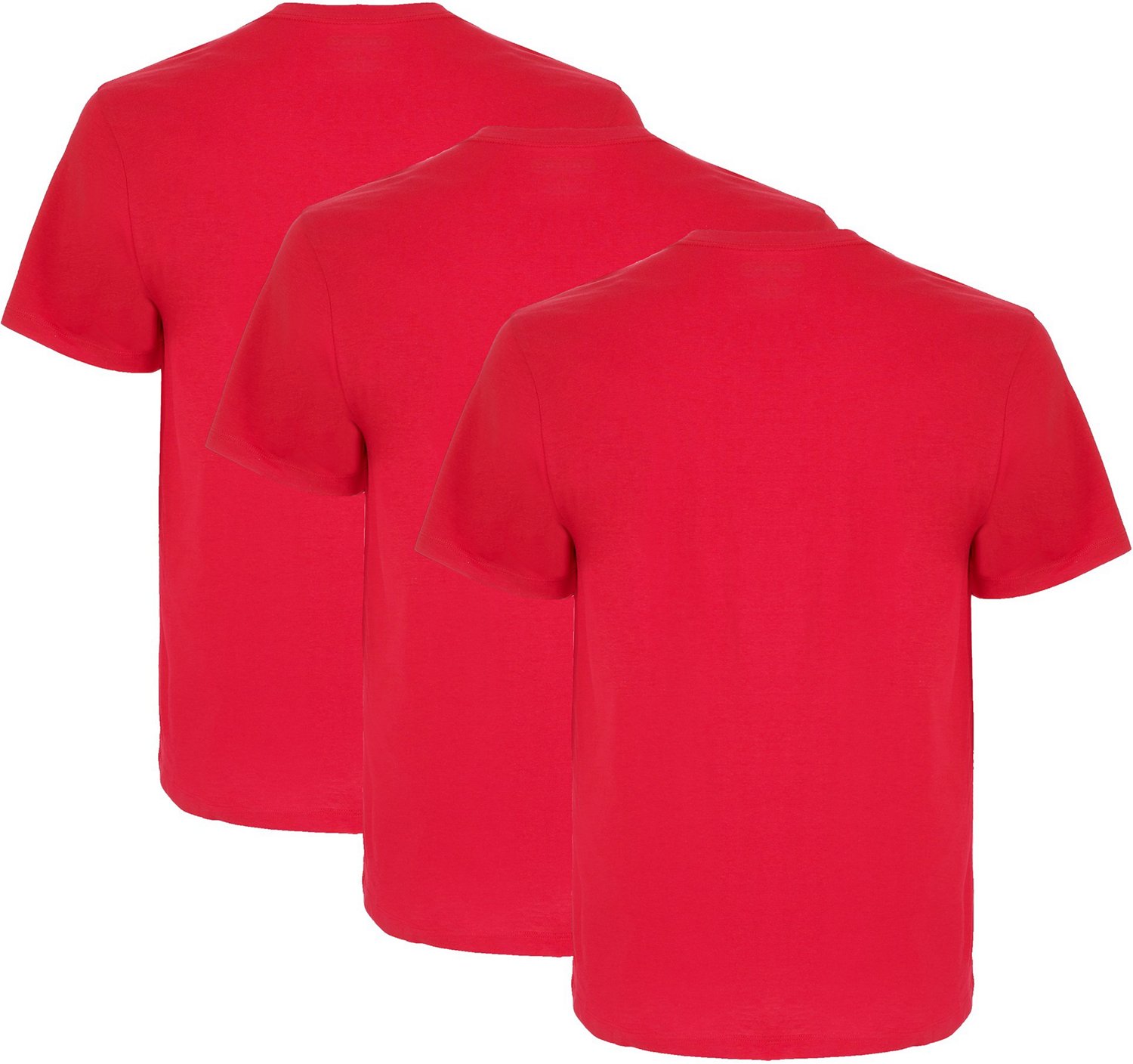 Smith's Workwear Men's Quick Dry V-neck T-shirts 3-Pack - view number 2