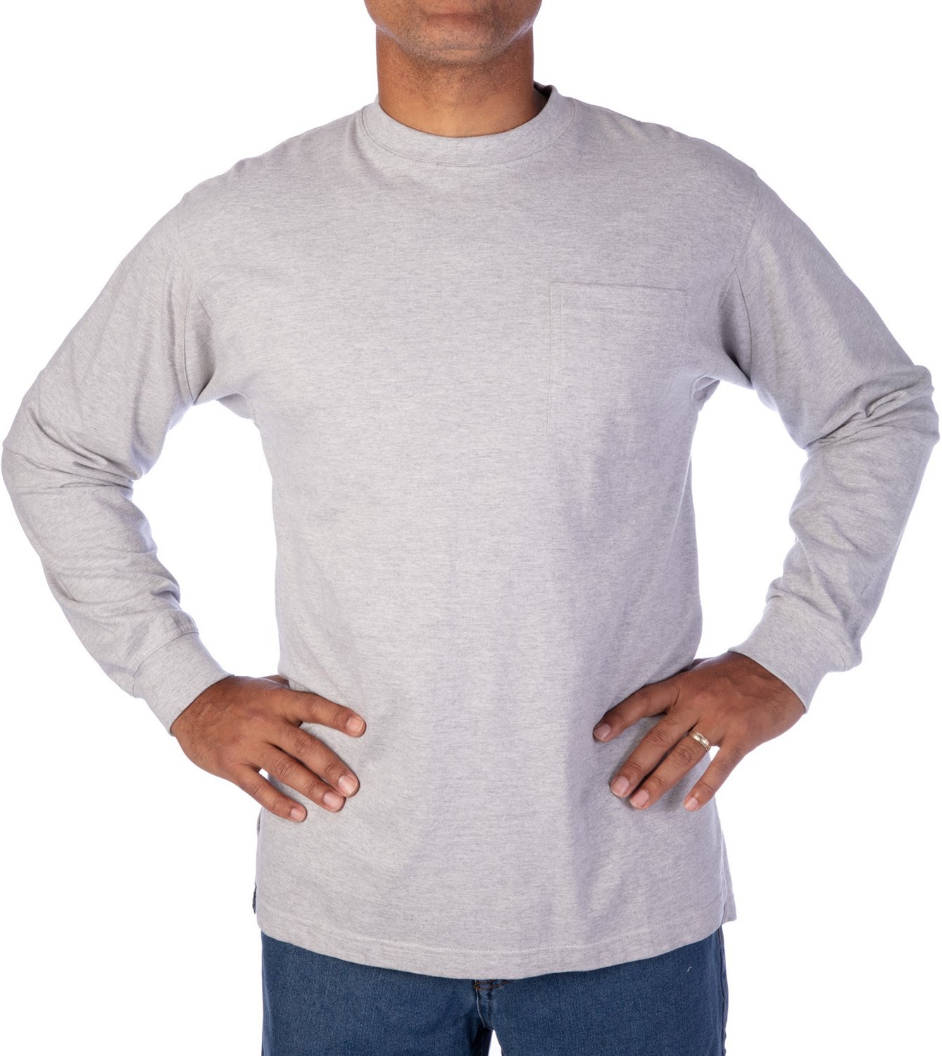 Smith's Workwear Men's Extended Sleeve Pocket T-shirt - view number 1