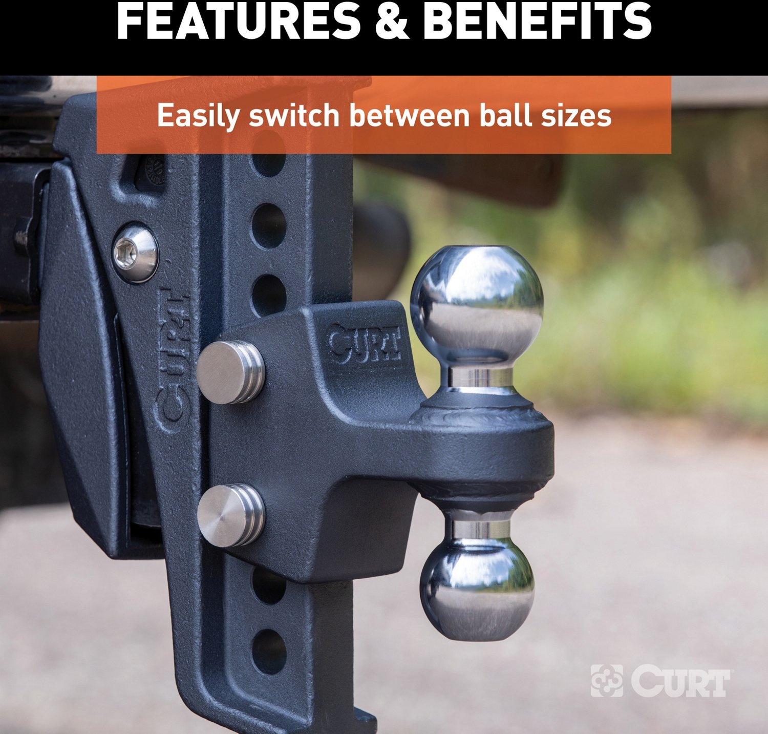 CURT Replacement Rebellion XD 15,000 lb Dual Ball - view number 8