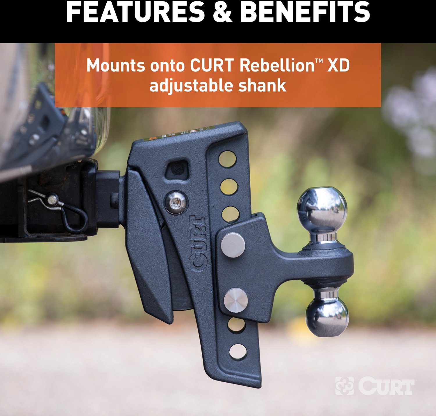 CURT Replacement Rebellion XD 15,000 lb Dual Ball - view number 5