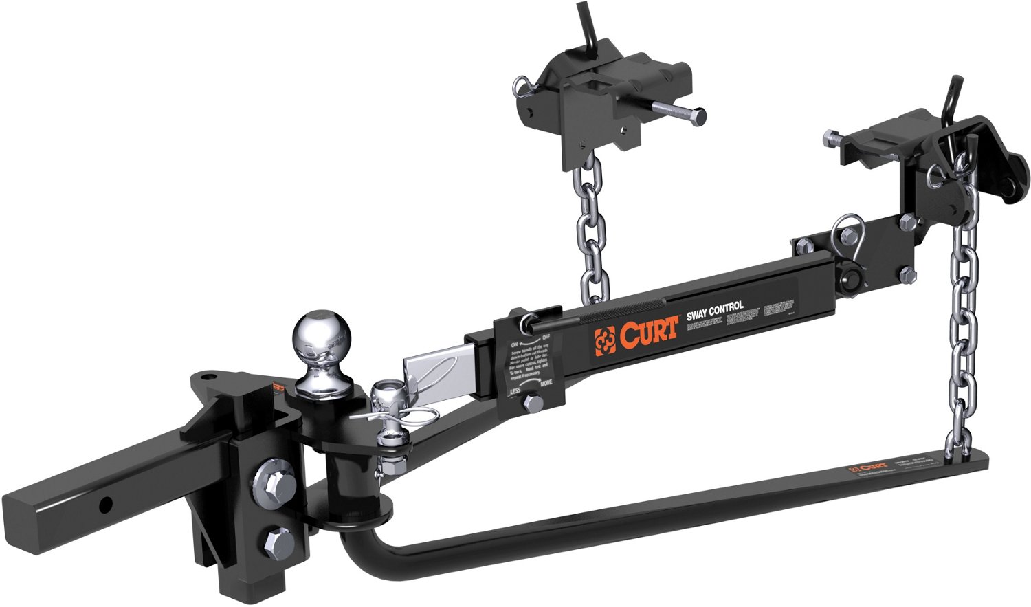 CURT Round Bar 1,000 lb WD Hitch                                                                                                 - view number 1