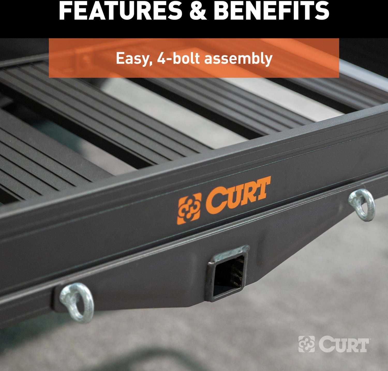 Curt aluminum cargo carrier sales