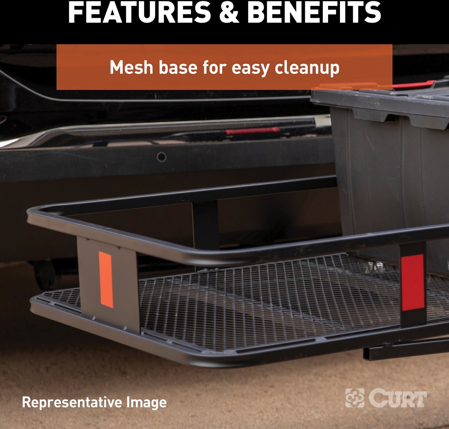 CURT 500 lb 60 in x 24 in Cargo Carrier - view number 8