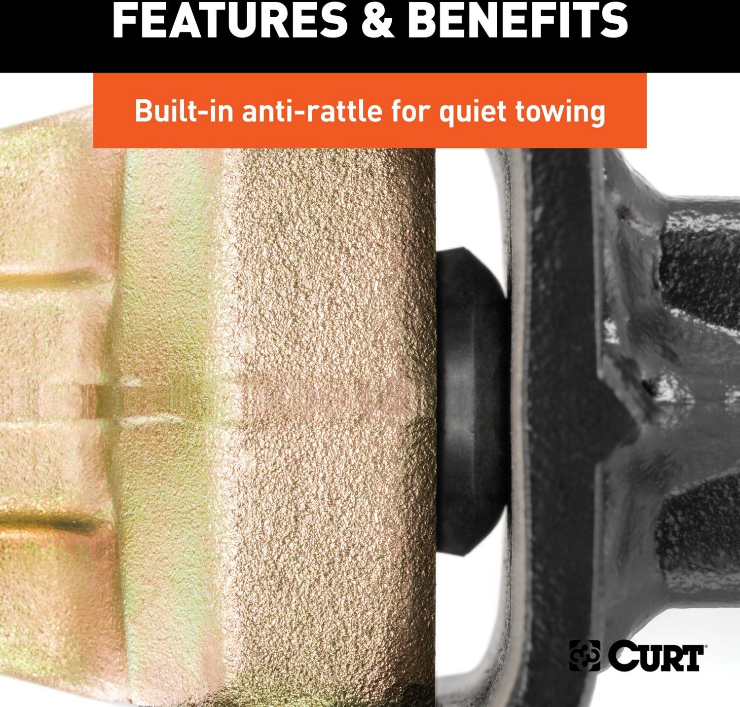 CURT 14,000 lb Adjustable Channel Mount with Dual Ball - view number 5