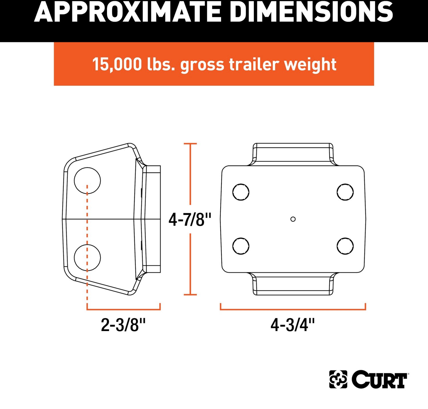 CURT Rebellion XD Pintle Mount Attachment - view number 3