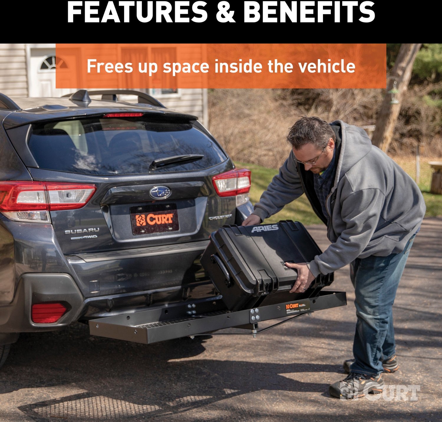 CURT 300 lb Cargo Carrier - view number 5
