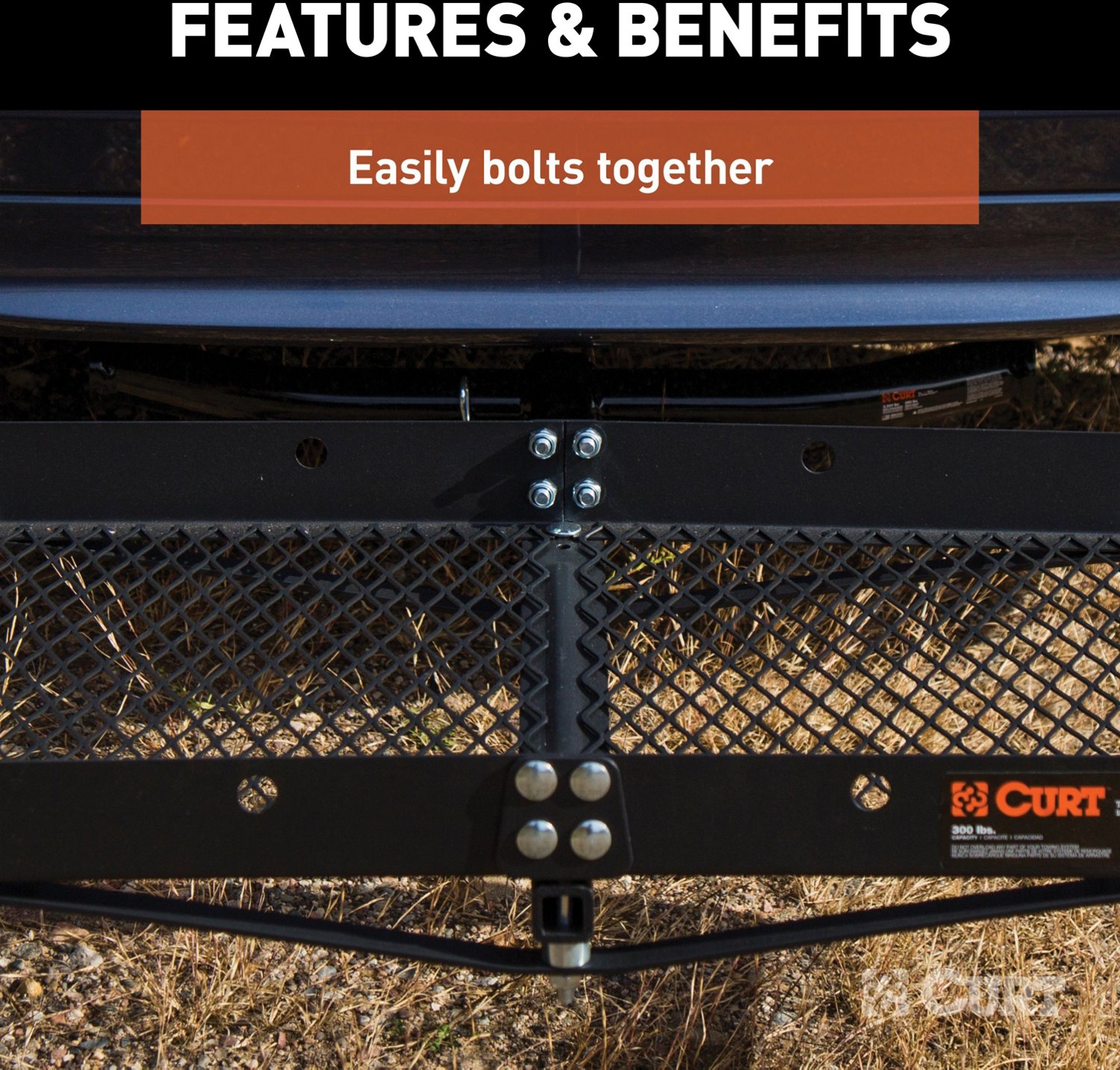 CURT 300 lb Cargo Carrier - view number 6