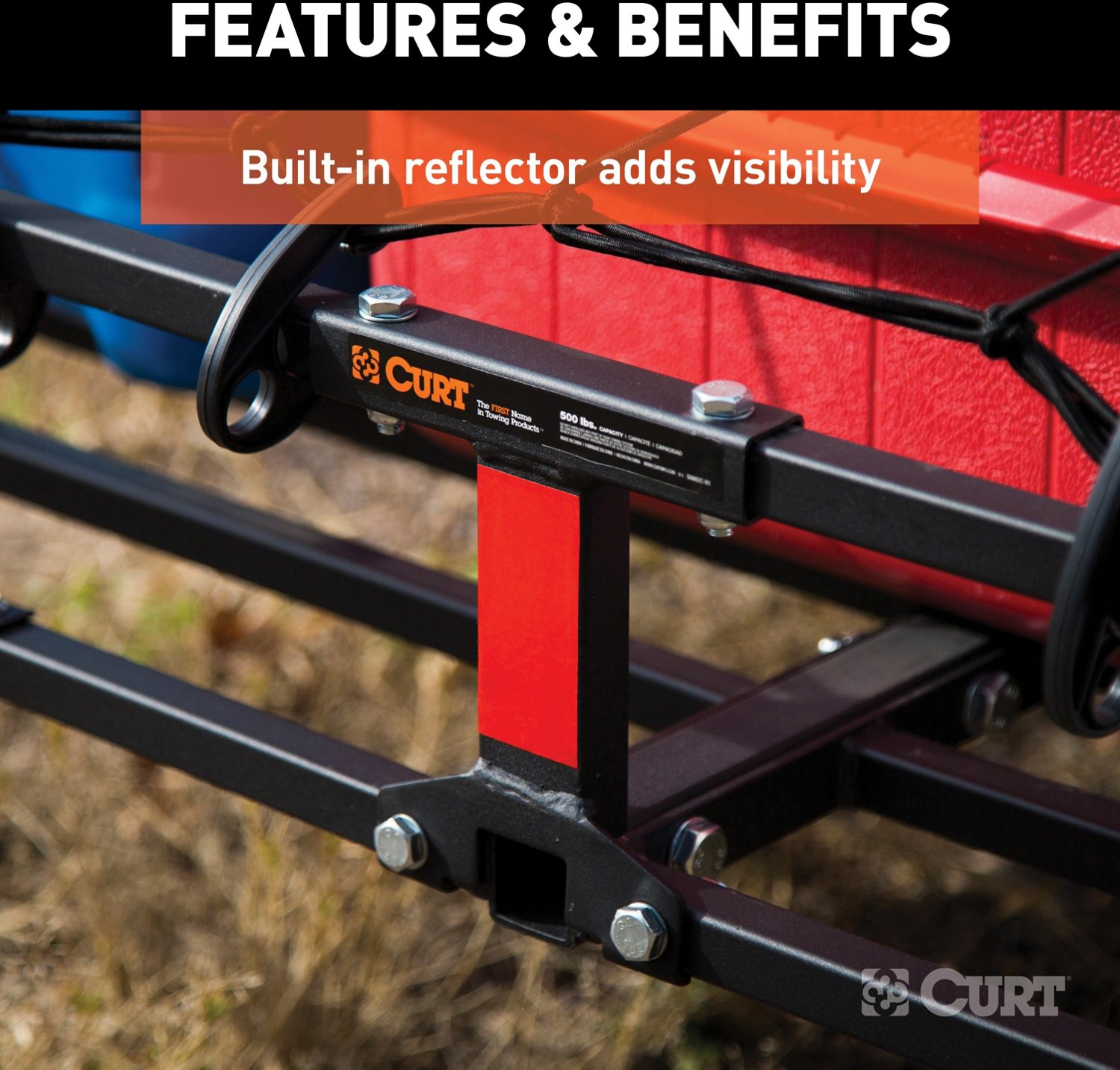 CURT 500 lb Cargo Carrier Academy