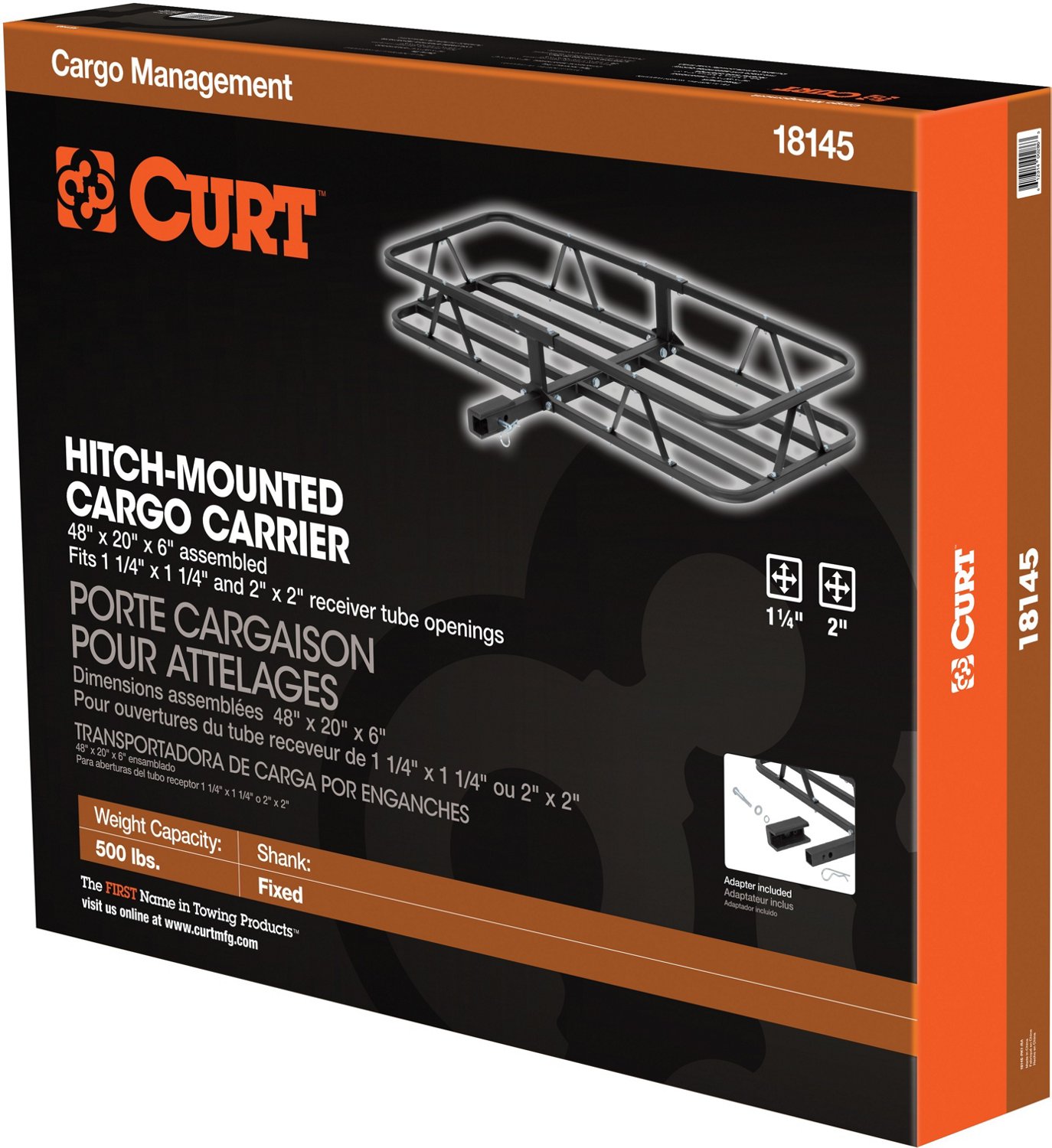 CURT 500 lb Cargo Carrier - view number 2