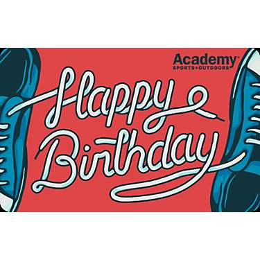 eGift Card - Academy Happy Birthday Laces                                                                                       