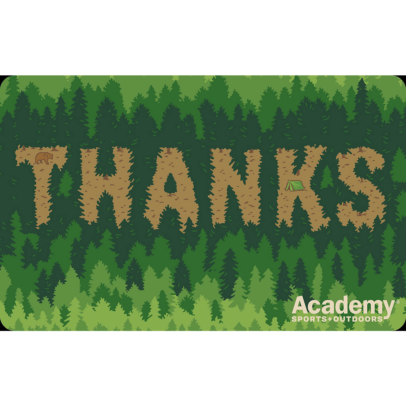 eGift Card - Academy Thanks Forest                                                                                               image