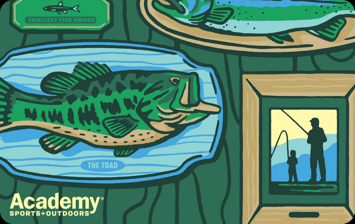 eGift Card - Academy Fishing Trophies